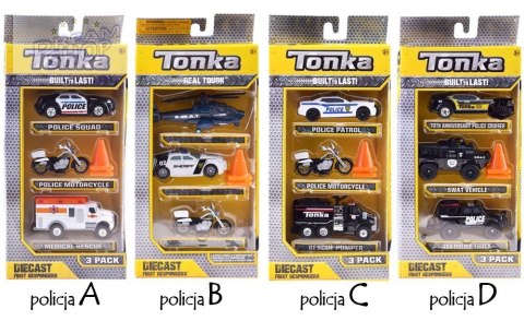 Hasbro autka Tonka zestaw Policja ZA3633 Hasbro autka Tonka zestaw Policja ZA3633