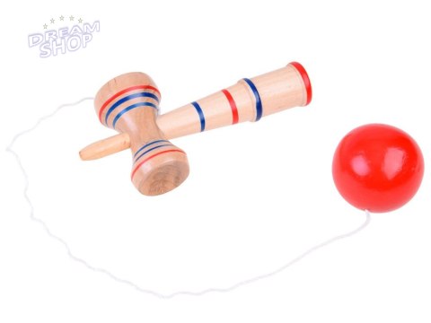 Kendama Drewniana gra zręcznościowa zabawka drewniana GR0462 Kendama Drewniana gra zręcznościowa zabawka drewniana GR0462