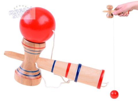 Kendama Drewniana gra zręcznościowa zabawka drewniana GR0462 Kendama Drewniana gra zręcznościowa zabawka drewniana GR0462
