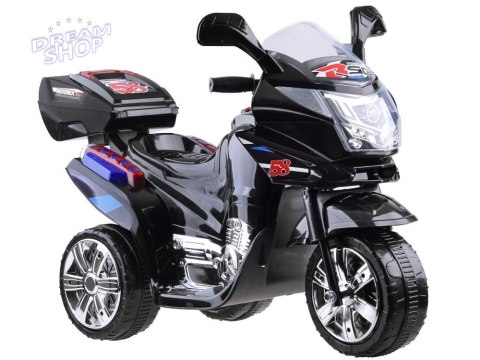 Motorek na akumulator kolorowe światła led PA0241 Motorek na akumulator kolorowe światła led PA0241