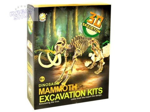 Szkielet Mamuta 3D wykopaliska zestaw ZA1777 B Szkielet Mamuta 3D wykopaliska zestaw ZA1777 B