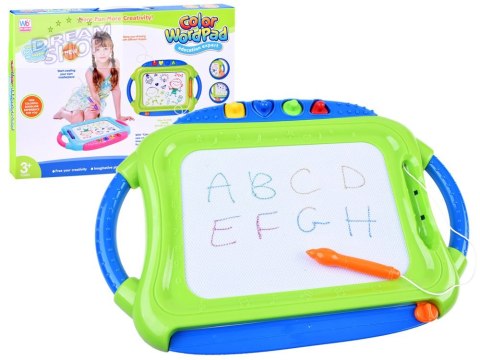 Tablica kolorowy znikopis + pieczątki TA0089 Tablica kolorowy znikopis + pieczątki TA0089
