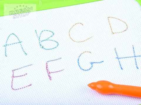Tablica kolorowy znikopis + pieczątki TA0089 Tablica kolorowy znikopis + pieczątki TA0089