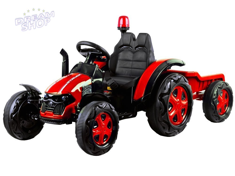 Traktor z przyczepą dźwięk światła + pilot PA0220 Traktor z przyczepą dźwięk światła + pilot PA0220