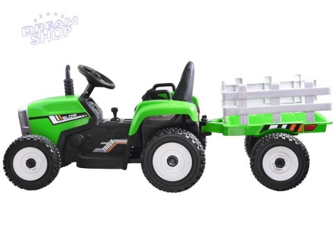 Traktor z przyczepą na akumulator + pilot PA0242 Traktor z przyczepą na akumulator + pilot PA0242
