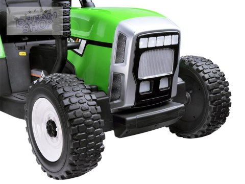 Traktor z przyczepą na akumulator + pilot PA0242 Traktor z przyczepą na akumulator + pilot PA0242
