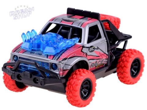 Metalowe Autko Predator 4x4 jazda kaskaderska Światło + dźwięk ZA3581 Metalowe Autko Predator 4x4 jazda kaskaderska Światło + dźwięk ZA3581