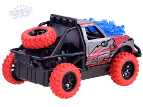 Metalowe Autko Predator 4x4 jazda kaskaderska Światło + dźwięk ZA3581 Metalowe Autko Predator 4x4 jazda kaskaderska Światło + dźwięk ZA3581