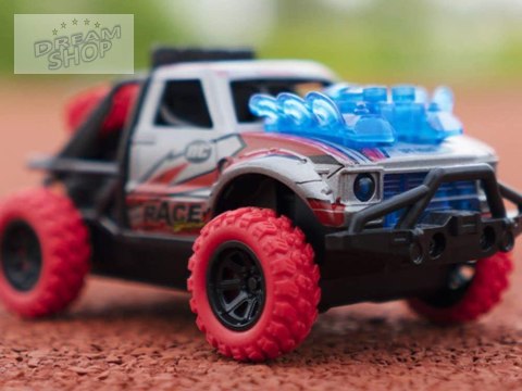 Metalowe Autko Predator 4x4 jazda kaskaderska Światło + dźwięk ZA3581 Metalowe Autko Predator 4x4 jazda kaskaderska Światło + dźwięk ZA3581