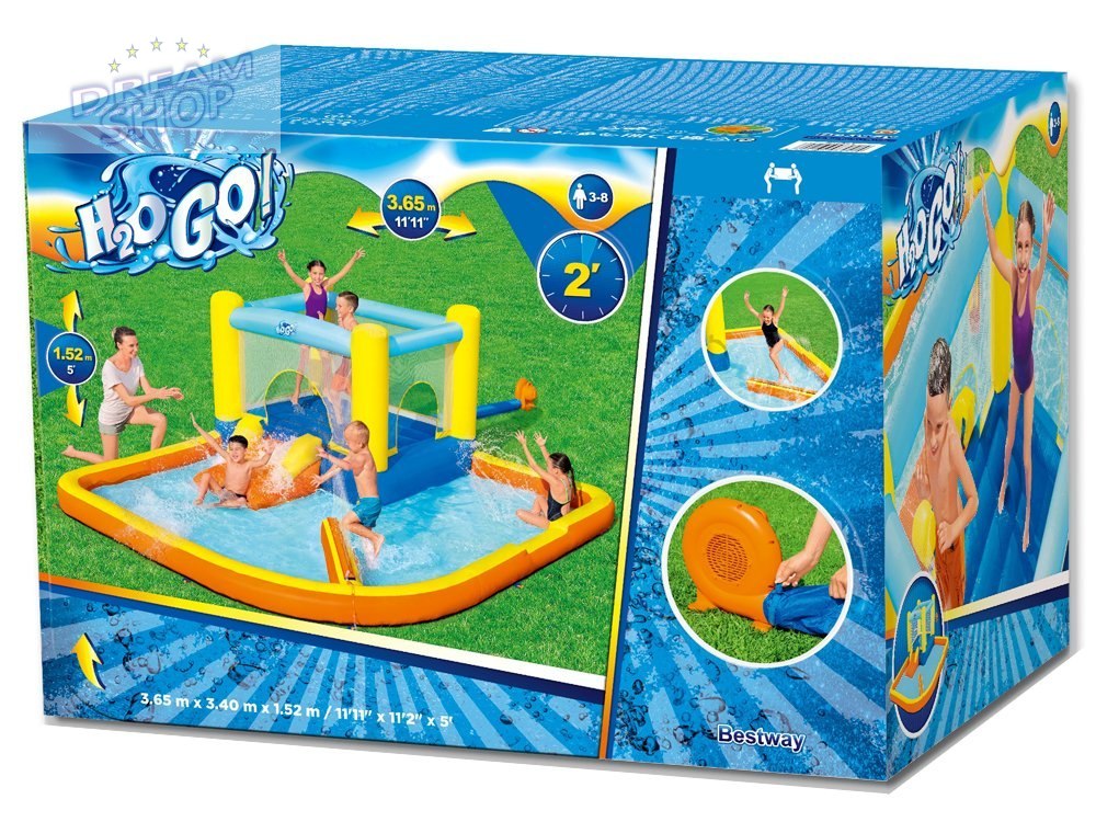 Bestway Plac zabaw trampolina 365x340x152cm 53381 Bestway Plac zabaw trampolina 365x340x152cm 53381