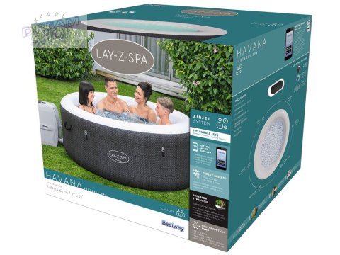 Bestway jacuzzi Lay-Z-Spa HAVANA 180x66cm 60035 Bestway jacuzzi Lay-Z-Spa HAVANA 180x66cm 60035