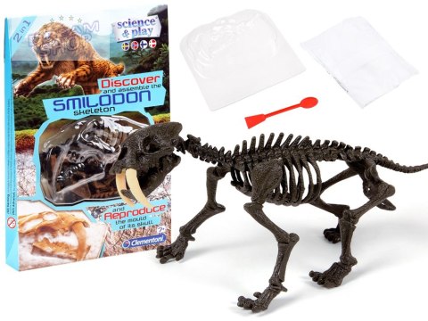 Clementoni Smilodon Zbuduj szkielet tygrysa ZA3713 Clementoni Smilodon Zbuduj szkielet tygrysa ZA3713