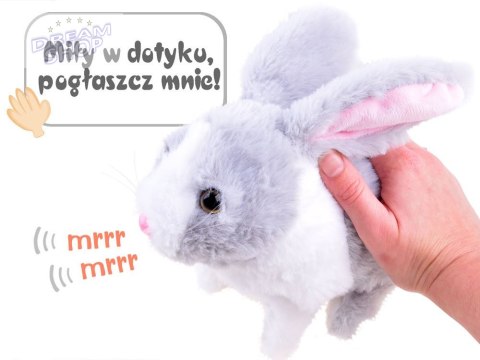 Interaktywny zwierzaczek chrupaczek Kicający Królik + marchewka ZA2685 Interaktywny zwierzaczek chrupaczek Kicający Królik + marchewka ZA2685