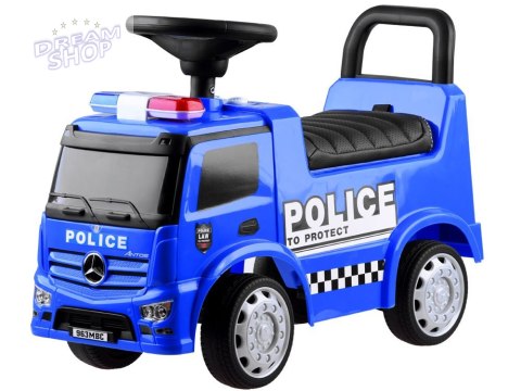 Jeździk Mercedes POLICJA autko pchacz ZA3690 Jeździk Mercedes POLICJA autko pchacz ZA3690