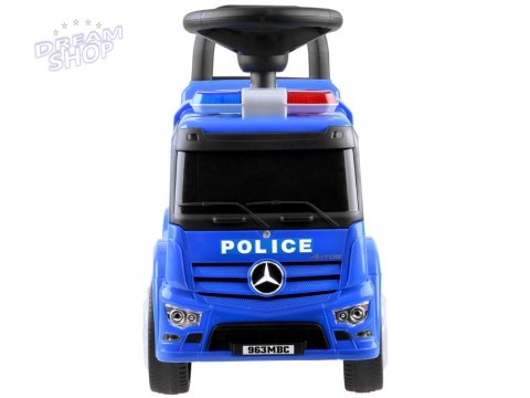 Jeździk Mercedes POLICJA autko pchacz ZA3690 Jeździk Mercedes POLICJA autko pchacz ZA3690