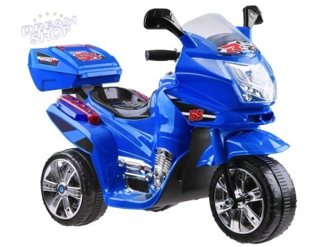 Motorek na akumulator kolorowe światła led PA0241 Motorek na akumulator kolorowe światła led PA0241