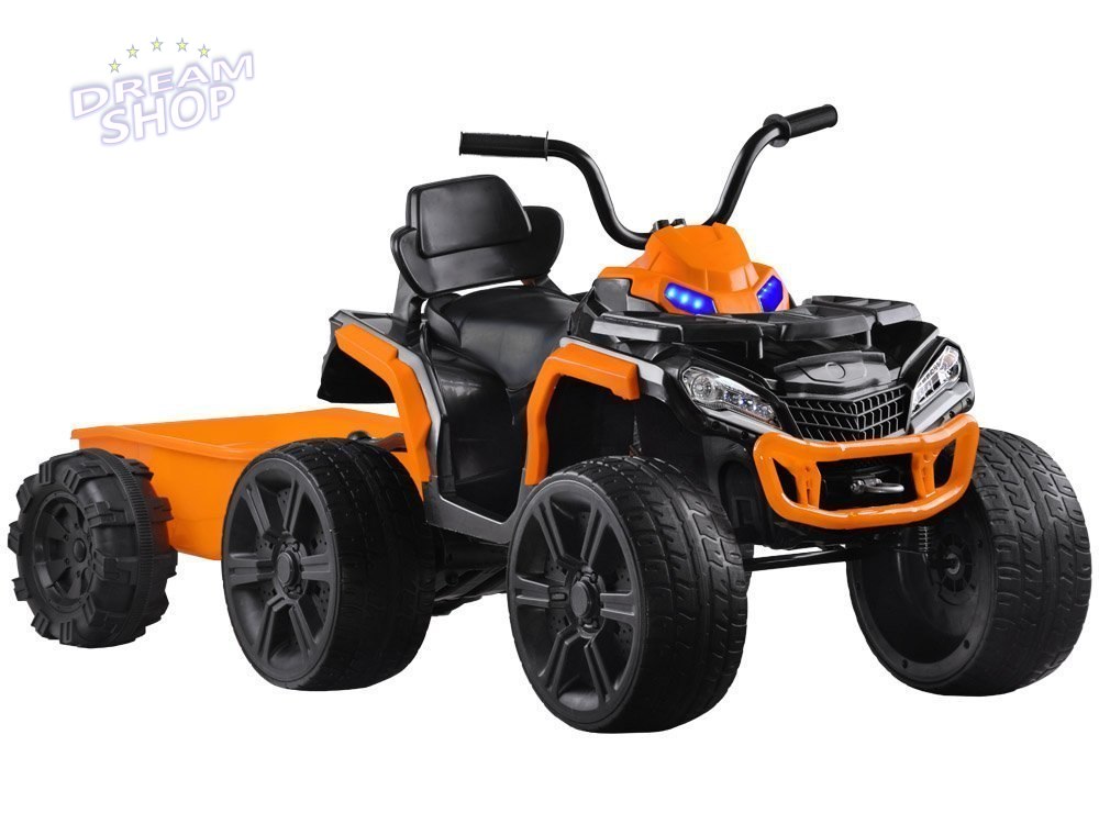 Quad z przyczepą dla dziecka światła led PA0252 Quad z przyczepą dla dziecka światła led PA0252