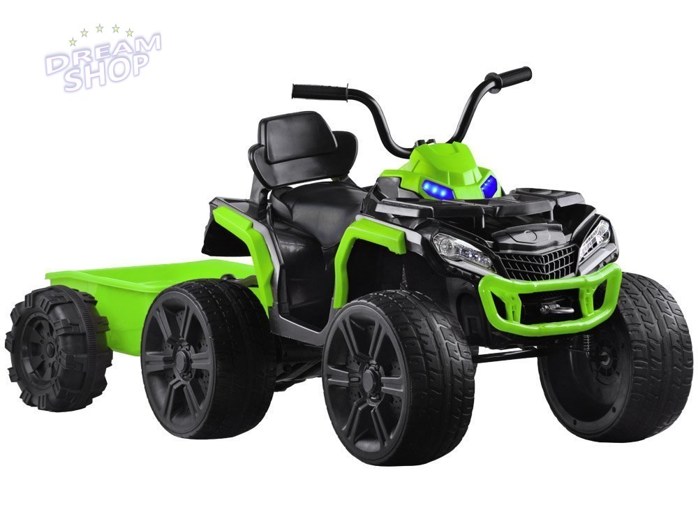 Quad z przyczepą dla dziecka światła led PA0252 Quad z przyczepą dla dziecka światła led PA0252