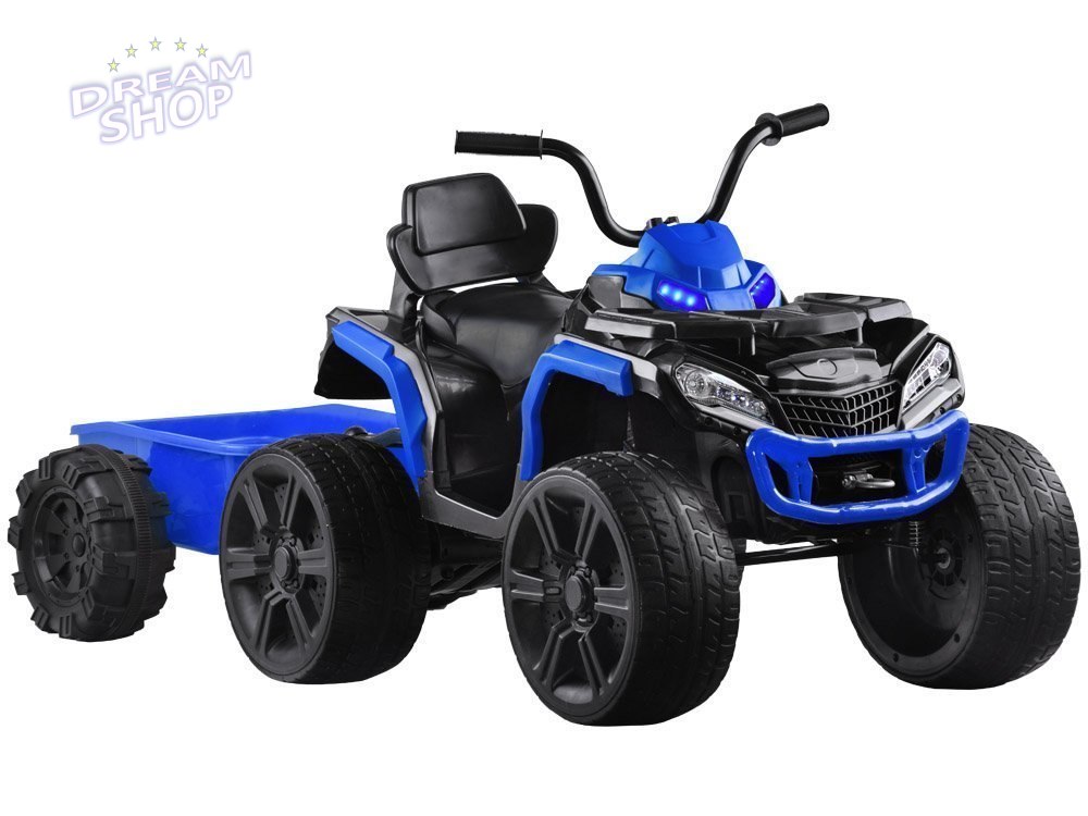 Quad z przyczepą dla dziecka światła led PA0252 Quad z przyczepą dla dziecka światła led PA0252