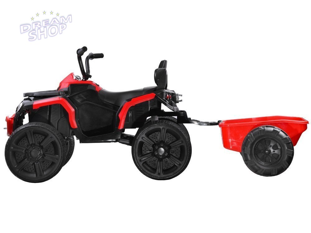 Quad z przyczepą dla dziecka światła led PA0252 Quad z przyczepą dla dziecka światła led PA0252