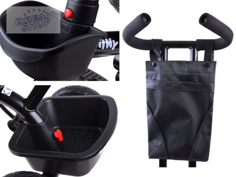Rowerek trójkołowy Tiny Bike 3w1 beżowy z daszkiem SP0650 Rowerek trójkołowy Tiny Bike 3w1 beżowy z daszkiem SP0650