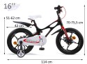 RoyalBaby Rower 16" Space Shuttle Rowerek RB16-22