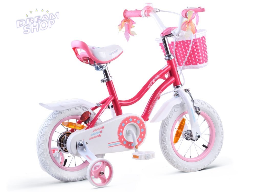 RoyalBaby Rower dziewczęcy STAR GIRL 12cal RB12G-1 RoyalBaby Rower dziewczęcy STAR GIRL 12cal RB12G-1