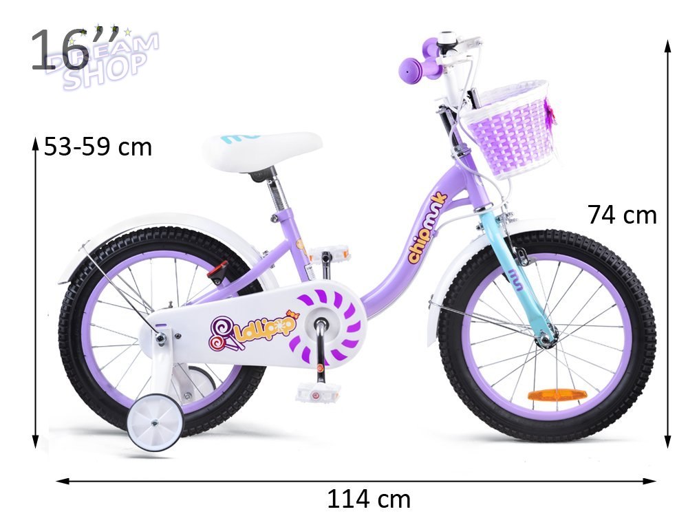 RoyalBaby dziecięcy Rower 16" Chipmunk MM CM16-2 RoyalBaby dziecięcy Rower 16" Chipmunk MM CM16-2