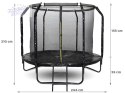 Trampolina ogrodowa SkyFlyer + drabinka 8FT 244cm