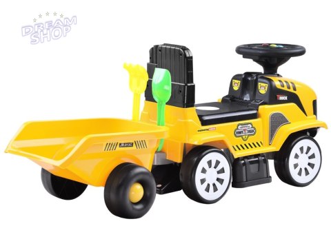 Jeździk TRAKTOR z przyczepą melodie akces ZA3746 Jeździk TRAKTOR z przyczepą melodie akces ZA3746