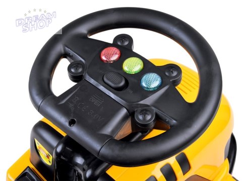 Jeździk TRAKTOR z przyczepą melodie akces ZA3746 Jeździk TRAKTOR z przyczepą melodie akces ZA3746