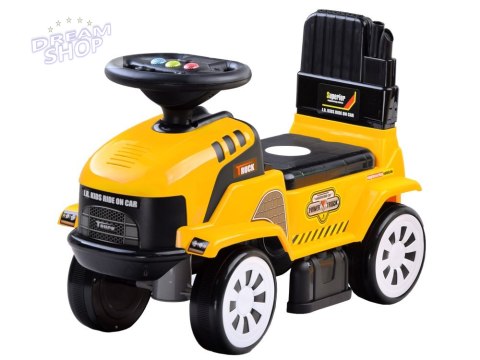Jeździk TRAKTOR z przyczepą melodie akces ZA3746 Jeździk TRAKTOR z przyczepą melodie akces ZA3746