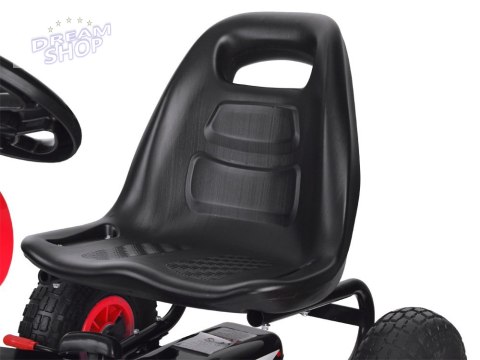 Sportowy GOKART na pedała pompowane koła SP0531 Sportowy GOKART na pedała pompowane koła SP0531