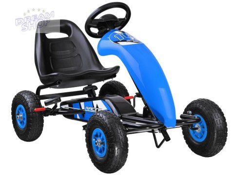 Sportowy GOKART na pedała pompowane koła SP0531 Sportowy GOKART na pedała pompowane koła SP0531