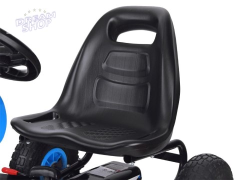 Sportowy GOKART na pedała pompowane koła SP0531 Sportowy GOKART na pedała pompowane koła SP0531