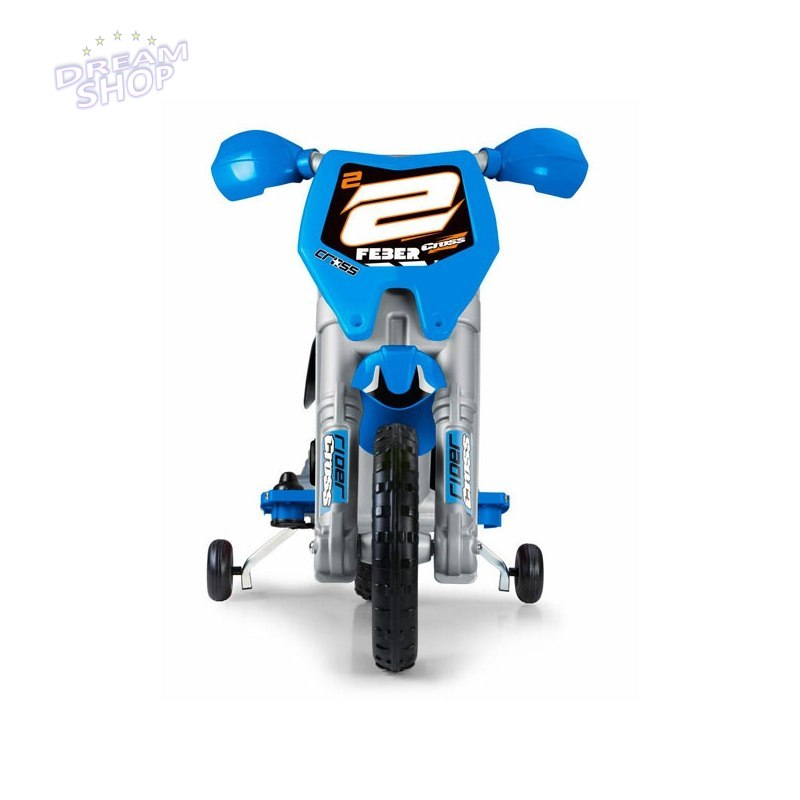 FEBER Motocykl Cross Pojazd na Akumulator RIDER 6V dla Dzieci + Kask FEBER Motocykl Cross Pojazd na Akumulator RIDER 6V dla Dzieci + Kask