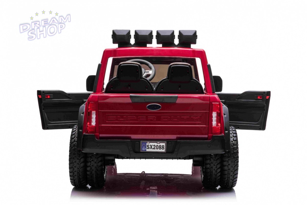 Pojazd Ford Super Duty Czerwony Pojazd Ford Super Duty Czerwony