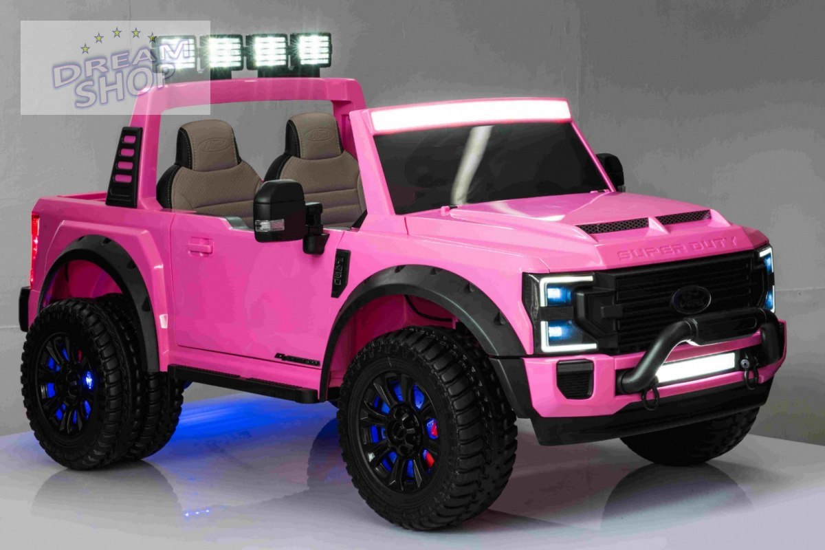 Pojazd Ford Super Duty Różowy Pojazd Ford Super Duty Różowy