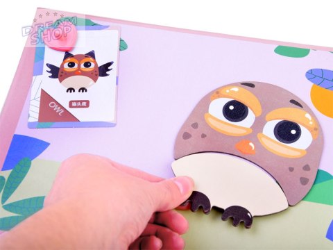 Puzzle Magnetyczne Zwierzęta 54 el tablica Magnetyczna Układanka ZA3971 Puzzle Magnetyczne Zwierzęta 54 el tablica Magnetyczna Układanka ZA3971