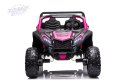 Auto Na Akumulator Buggy A032 Różowy