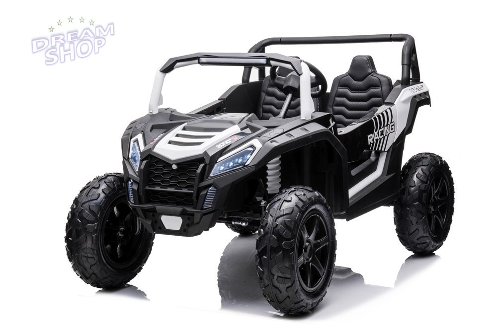 Auto Na Akumulator Buggy STRONG A032 Biały Auto Na Akumulator Buggy STRONG A032 Biały