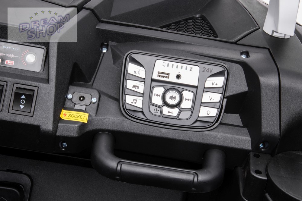Auto Na Akumulator Buggy STRONG A032 Biały Auto Na Akumulator Buggy STRONG A032 Biały