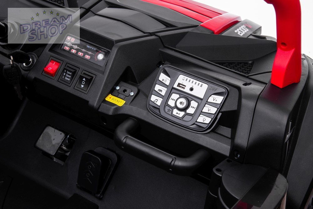 Auto Na Akumulator Buggy STRONG A032 Czerwony Auto Na Akumulator Buggy STRONG A032 Czerwony