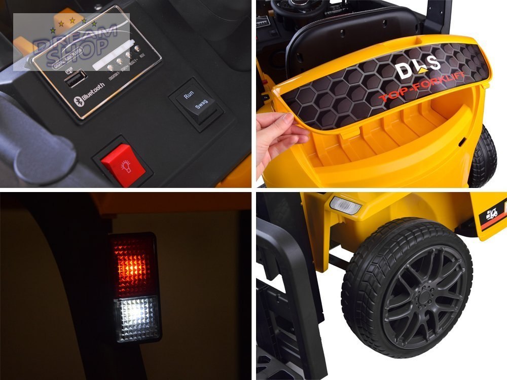 Auto na akumulator WÓZEK WIDŁOWY na pilota PA0255 Auto na akumulator WÓZEK WIDŁOWY na pilota PA0255