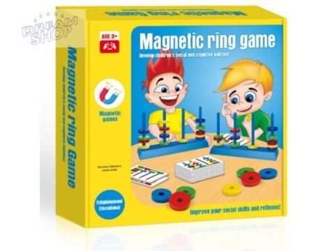 Gra Logiczna, Zręcznościowa - Magnetyczne Obręcze Gra Logiczna, Zręcznościowa - Magnetyczne Obręcze