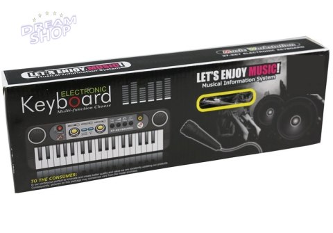 Organki Elektryczne Z Mikrofonem 37 Klawiszy Organki Elektryczne Z Mikrofonem 37 Klawiszy