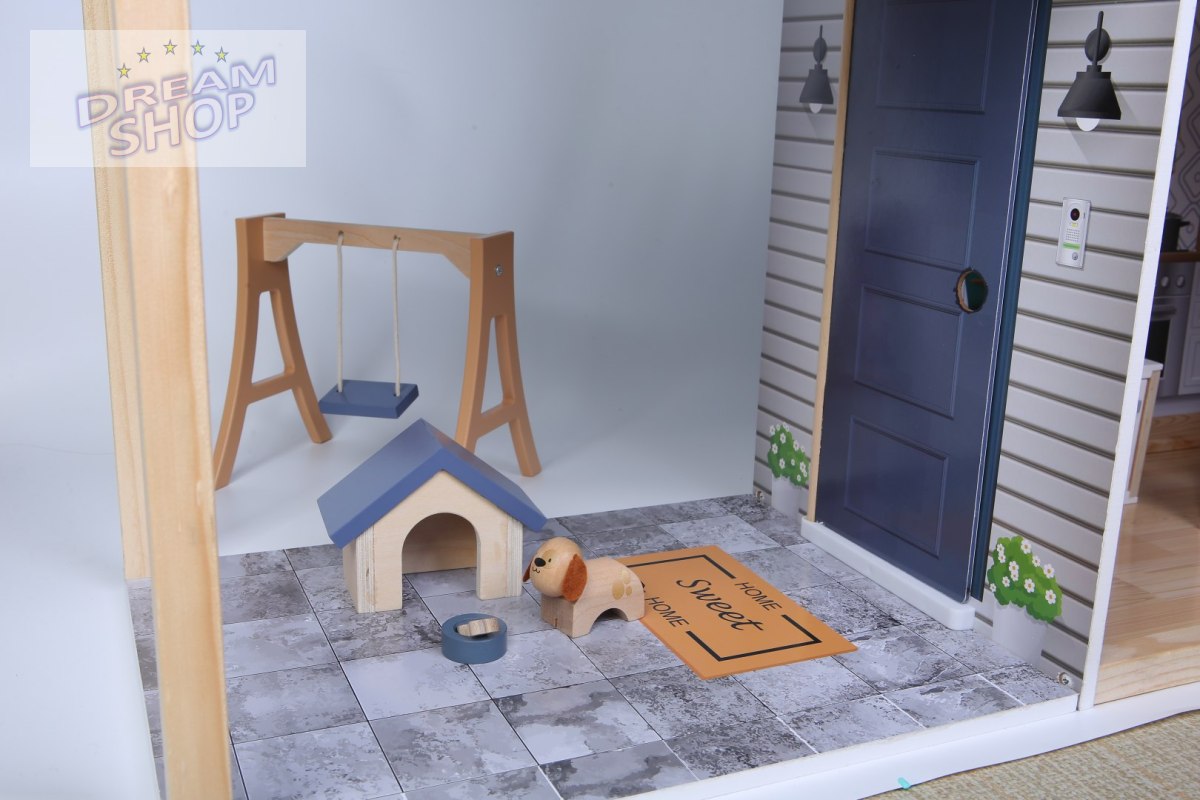 Domek dla lalek xxl Rezydencja Maya 28 el. Ecotoys Domek dla lalek xxl Rezydencja Maya 28 el. Ecotoys