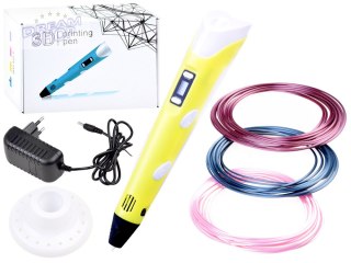 Pióro 3D magiczny długopis 3D + wkłady ZA3932