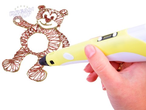 Pióro 3D magiczny długopis 3D + wkłady ZA3932 Pióro 3D magiczny długopis 3D + wkłady ZA3932