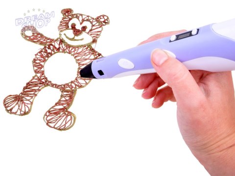 Pióro 3D magiczny długopis 3D + wkłady ZA3932 Pióro 3D magiczny długopis 3D + wkłady ZA3932
